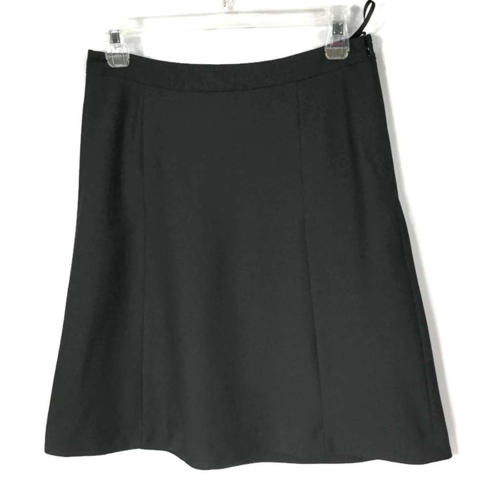MORE & MORE Pure Sz 6 Black A-line Skirt